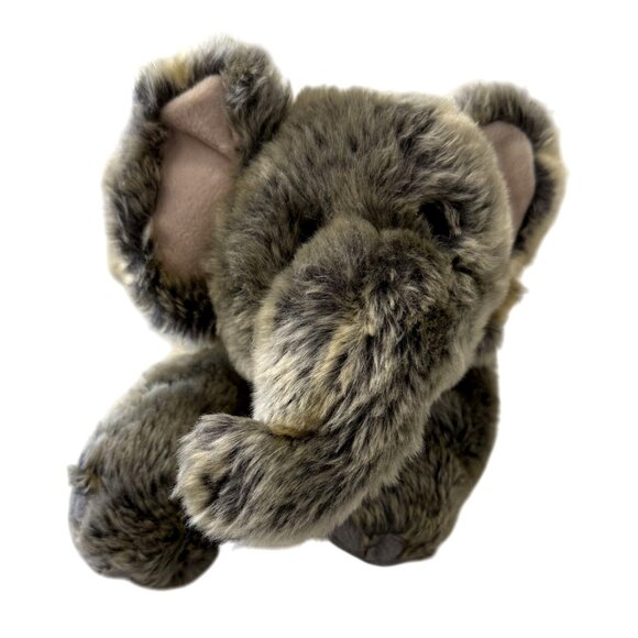 Dan Dee Collectors Choice Plush Elephant Stuffed Animal 14" Checkered Bow Soft - Picture 2 of 7